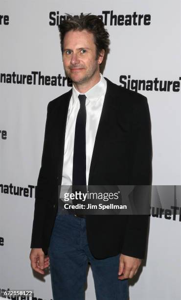 Actor Josh Hamilton attends the "The Antipodes" opening night party at Signature Theatre Company's Pershing Square Signature Center on April 23, 2017...