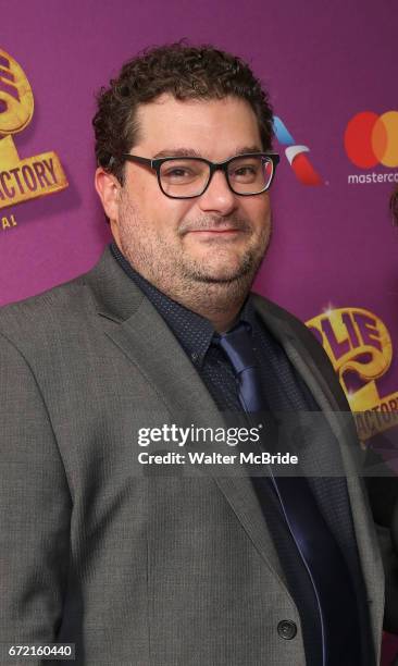 Bobby Moynihan attends the Broadway Opening Performance of 'Charlie and the Chocolate Factory' at the Lunt-Fontanne Theatre on April 23, 2017 in New...