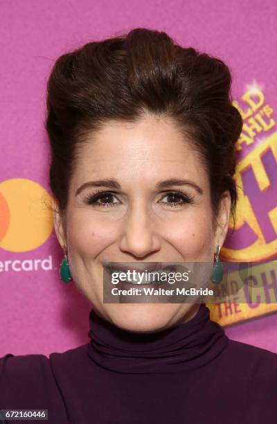 Stephanie J. Block attends the Broadway Opening Performance of 'Charlie and the Chocolate Factory' at the Lunt-Fontanne Theatre on April 23, 2017 in...