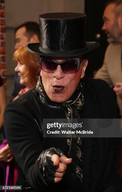 Joey Arias attends the Broadway Opening Performance of 'Charlie and the Chocolate Factory' at the Lunt-Fontanne Theatre on April 23, 2017 in New York...