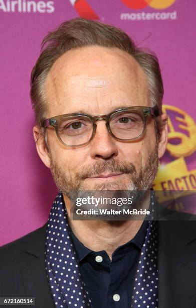 John Benjamin Hickey attends "Charlie And The Chocolate Factory" Broadway Opening Night at Lunt-Fontanne Theatre on April 23, 2017 in New York City.