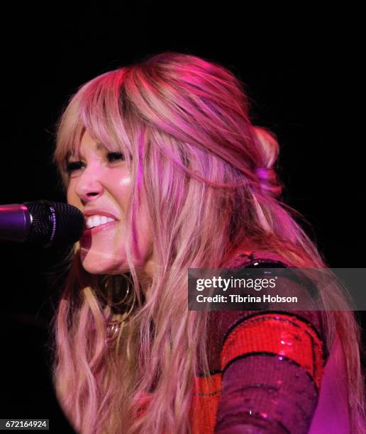 Rachel Platten attends the Humane Society's annual 'To The Rescue' Gala on April 22, 2017 in Los Angeles, California.