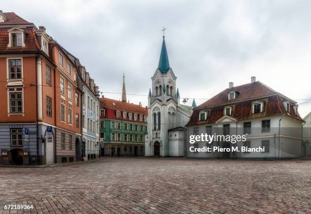 riga - vergine maria stock pictures, royalty-free photos & images