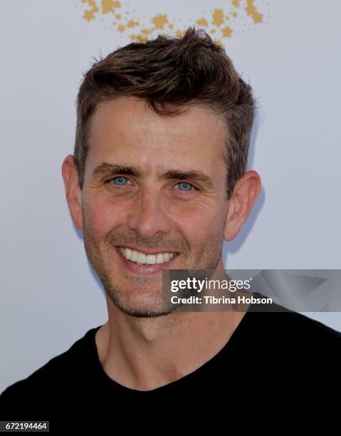 Joey McIntyre attends the Safe Kids Day at Smashbox Studios on April 23, 2017 in Culver City, California.