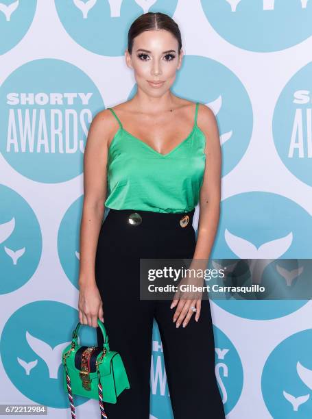 Katy DeGroot attends the 9th Annual Shorty Awards at PlayStation Theater on April 23, 2017 in New York City.