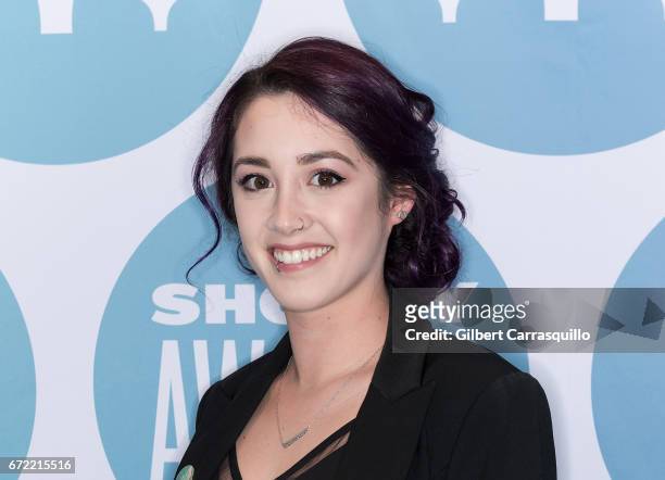 Shan Dodd attends the 9th Annual Shorty Awards at PlayStation Theater on April 23, 2017 in New York City.