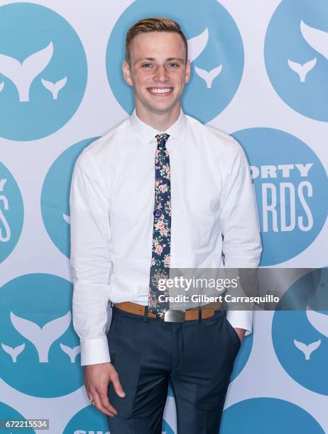 Steele Johnson attends the 9th Annual Shorty Awards at PlayStation Theater on April 23, 2017 in New York City.