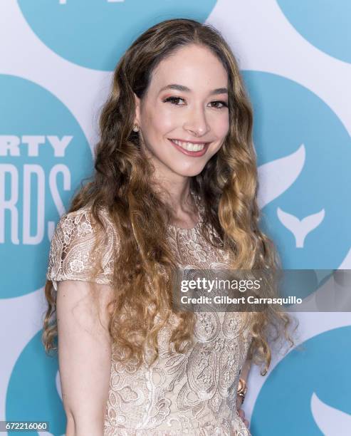 Makeup Artist Sasha Anne attends the 9th Annual Shorty Awards at PlayStation Theater on April 23, 2017 in New York City.