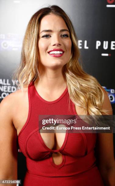 Alyson Eckmann attends Big Brother VIP party on April 21, 2017 in Madrid, Spain.