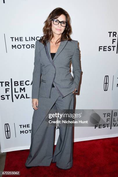 Gina Gershon attends the "Permission" Premiere - 2017 Tribeca Film Festival at SVA Theatre on April 22, 2017 in New York City.