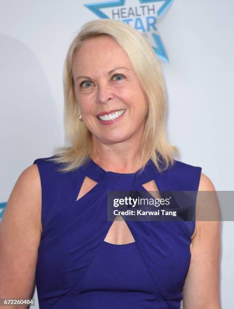 Jayne Torvill attends the Good Morning Britain Health Star Awards at the Rosewood Hotel on April 24, 2017 in London, United Kingdom.