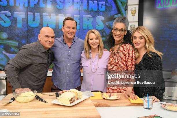Lisa Kudrow is the guest on "The Chew" on Monday, April 24, 2017. "The Chew" airs MONDAY - FRIDAY on the Walt Disney Television via Getty Images...