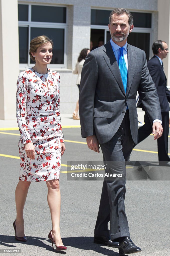 Spanish Royals Visit Gran Canaria