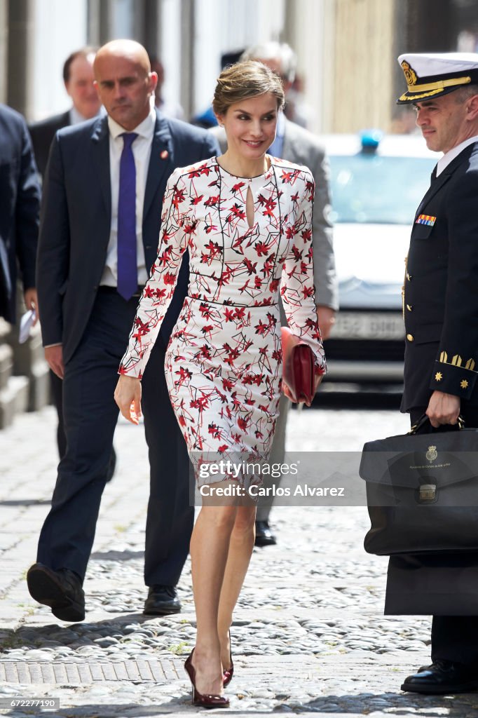 Spanish Royals Visit Gran Canaria