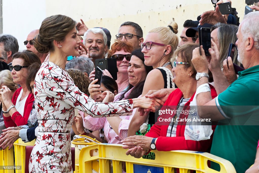 Spanish Royals Visit Gran Canaria