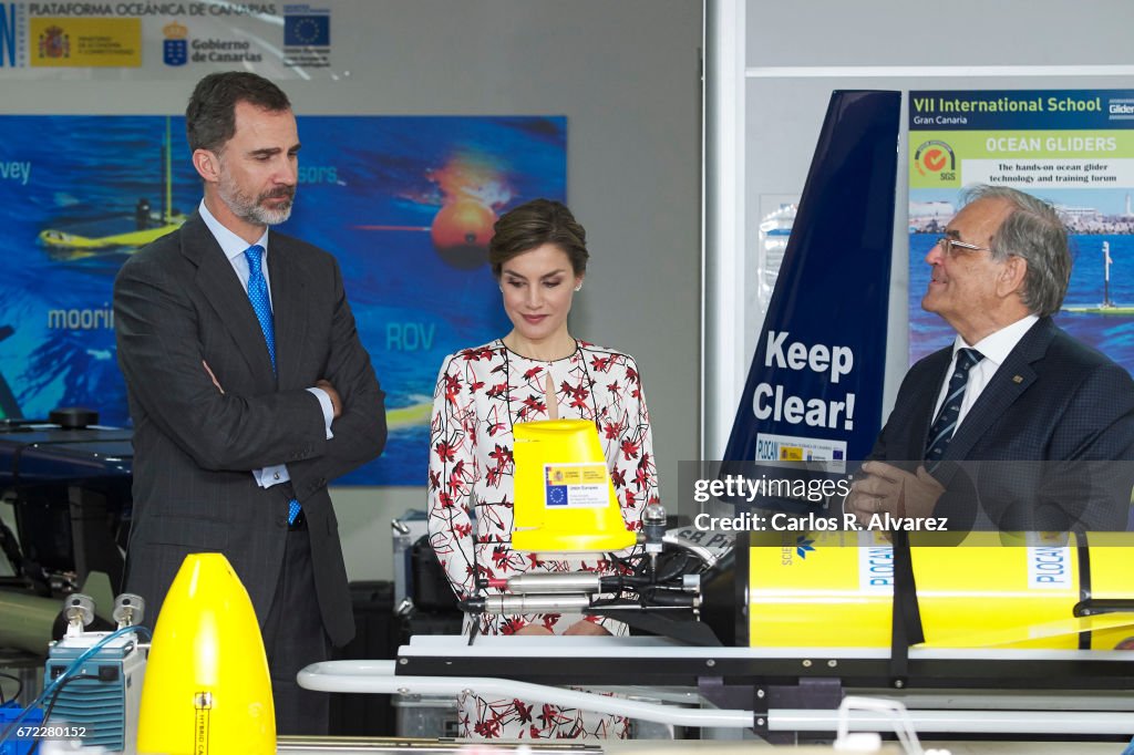 Spanish Royals Visit Gran Canaria