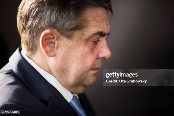 Bonn, Germany Portrait of Sigmar Gabriel, SPD, Vice Chancellor and Federal Foreign Minister at the G20 meeting in Bonn on February 16, 2017 in Bonn,...