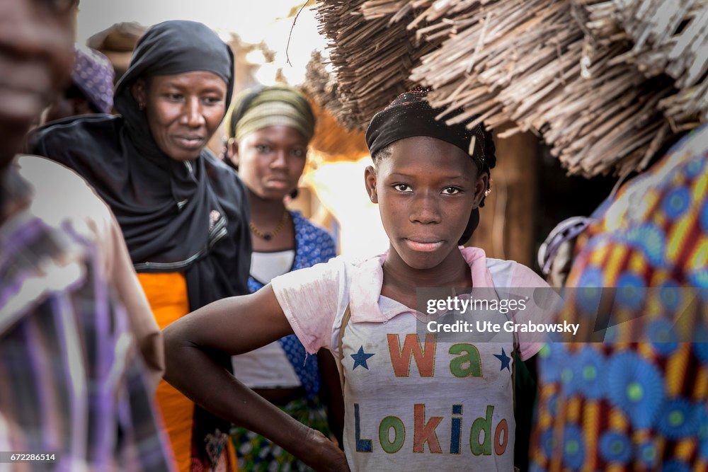 Three generations of women in Dano, Burkina Faso