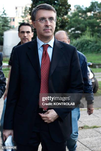 Raffaele Cantone the president of the Italian Anti-Corruption authority.