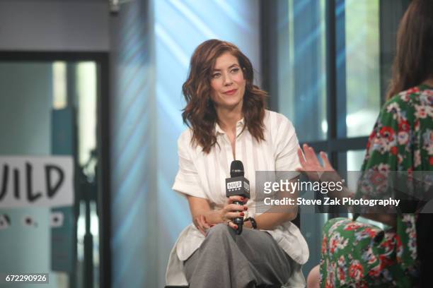 Actress Kate Walsh attends Build Series to discuss her show "13 Reasons Why" at Build Studio on April 24, 2017 in New York City.