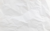 White wrinkle paper texture background