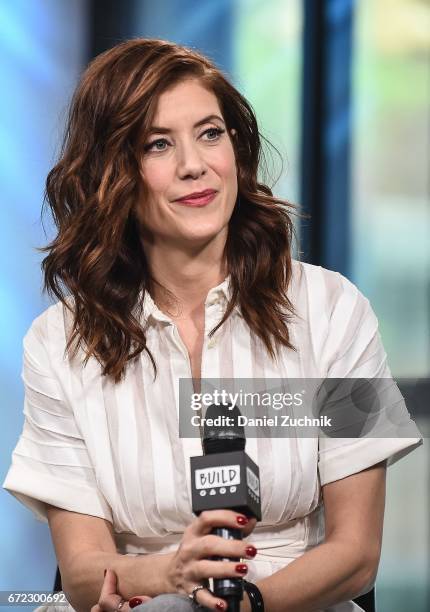 Kate Walsh attends the Build Series to discuss the Netflix show '13 Reasons Why' at Build Studio on April 24, 2017 in New York City.