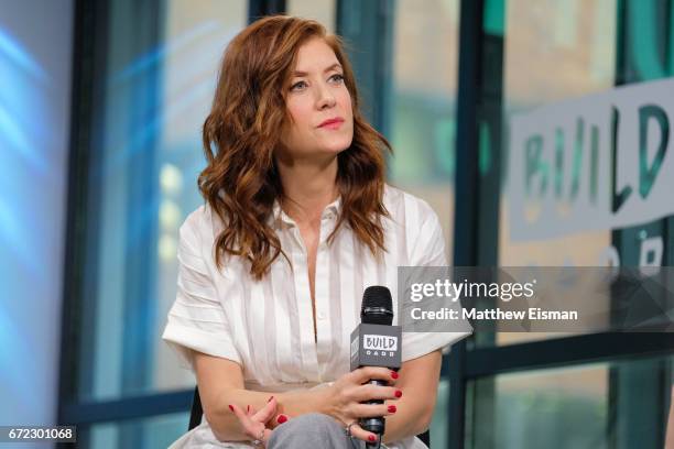 Actress Kate Walsh attends Build presents Kate Walsh discussing the show "13 Reasons Why" at Build Studio on April 24, 2017 in New York City.