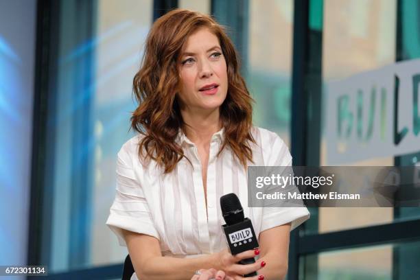 Actress Kate Walsh attends Build presents Kate Walsh discussing the show "13 Reasons Why" at Build Studio on April 24, 2017 in New York City.