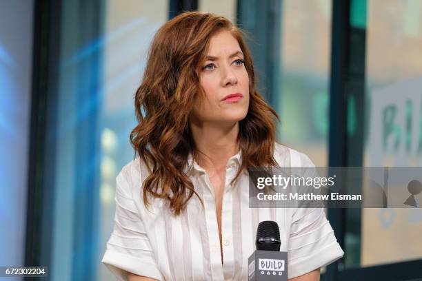 Actress Kate Walsh attends Build presents Kate Walsh discussing the show "13 Reasons Why" at Build Studio on April 24, 2017 in New York City.