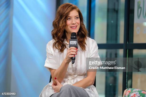 Actress Kate Walsh attends Build presents Kate Walsh discussing the show "13 Reasons Why" at Build Studio on April 24, 2017 in New York City.