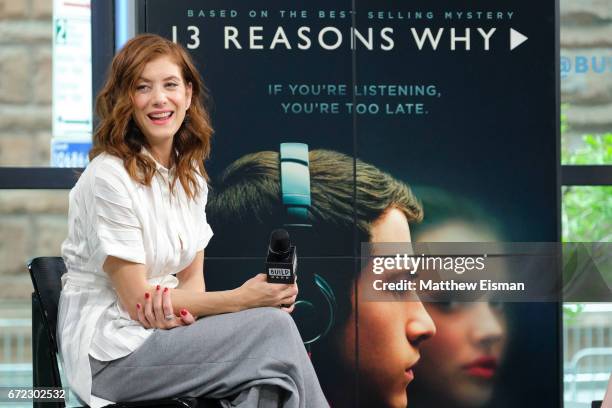 Actress Kate Walsh attends Build presents Kate Walsh discussing the show "13 Reasons Why" at Build Studio on April 24, 2017 in New York City.