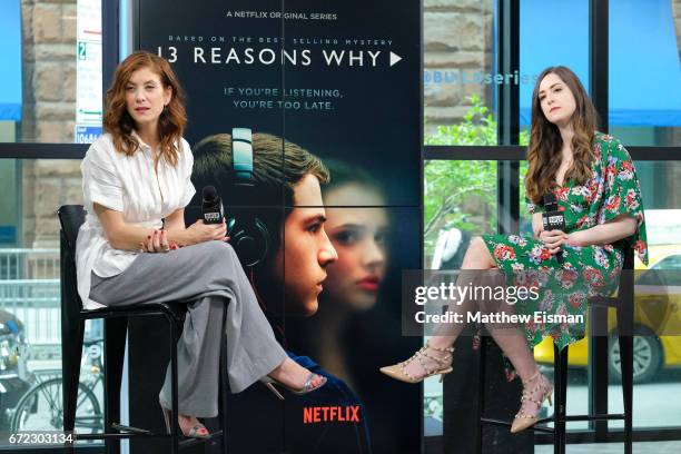 Actress Kate Walsh attends Build presents Kate Walsh discussing the show "13 Reasons Why" at Build Studio on April 24, 2017 in New York City.