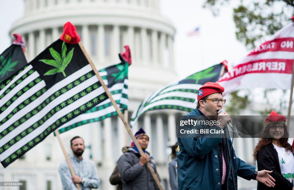 Marijuana Protest at Capitol