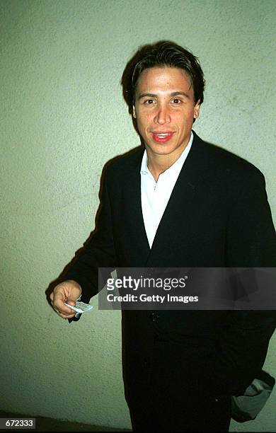 Actor Erik Palladino attends Norby Walter's Holiday Party at the Friars Club November 18, 2001 in Beverly Hills, CA.