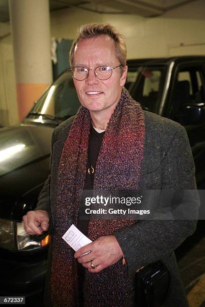 Actor John Savage attends Norby Walters Holiday Party at the Friars Club November 18, 2001 in Beverly Hills, CA.