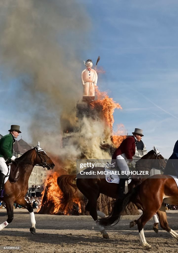 SWITZERLAND-TRADITION-SECHSELAEUTEN