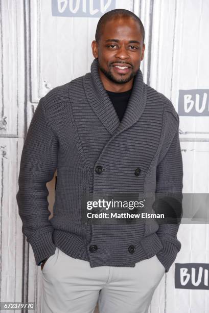 Actor Dule Hill attends Build Presents Dule Hill discussing the new film "Sleight" at Build Studio on April 24, 2017 in New York City.