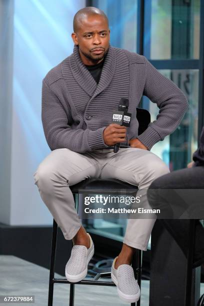 Actor Dule Hill attends Build Presents Dule Hill discussing the new film "Sleight" at Build Studio on April 24, 2017 in New York City.