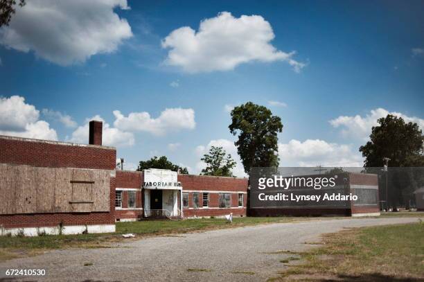 The Taborian Hospital lays in ruins in Mound Bayou, in the Mississippi Delta, May 31, 2012. The Taborian Hospital was one of two hospitals where...
