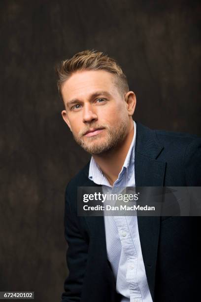 Actor Charlie Hunnam is photographed for USA Today on April 13, 2017 in Los Angeles, California. PUBLISHED IMAGE.