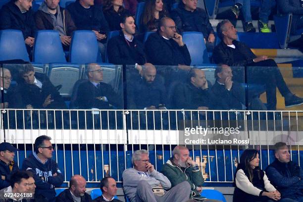 New AS Roma sporting director Monchi during the Serie A match between Pescara Calcio and AS Roma at Adriatico Stadium on April 24, 2017 in Pescara,...