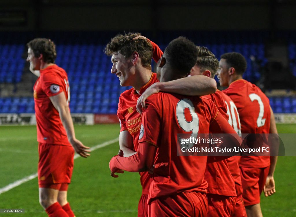 Liverpool v Manchester City: Premier League 2