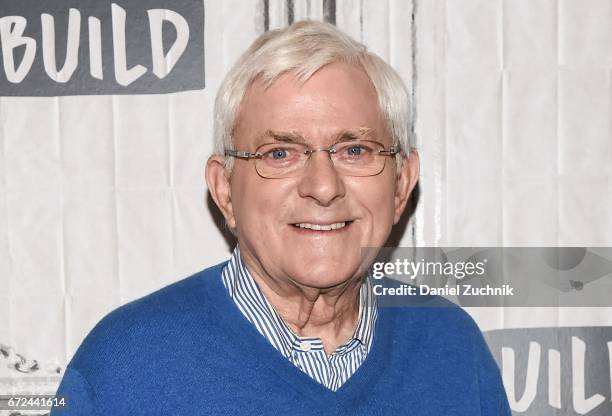 Phil Donahue attends the Build Series to discuss his Makers Men video at Build Studio on April 24, 2017 in New York City.