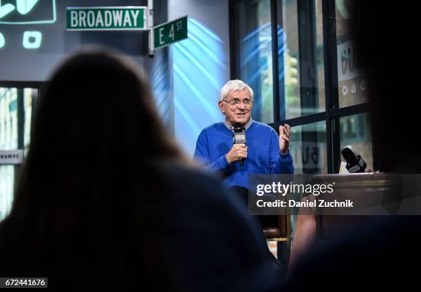 Phil Donahue attends the Build Series to discuss his Makers Men video at Build Studio on April 24, 2017 in New York City.