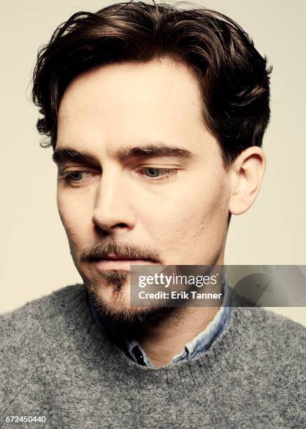 Adrian Buitenhuis from 'I Am Heath Ledger' poses at the 2017 Tribeca Film Festival portrait studio on April 24, 2017 in New York City.