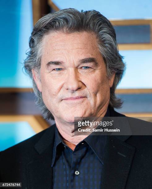 Kurt Russell attends the European Gala Screening of "Guardians of the Galaxy Vol. 2" at Eventim Apollo on April 24, 2017 in London, United Kingdom.