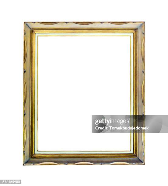 picture frame - freisteller – neutraler hintergrund stock pictures, royalty-free photos & images