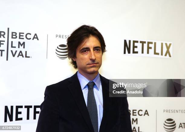 Director Noah Baumbach attends Tribeca Talks: Directors Series - Noah Baumbach at BMCC Tribeca PAC in New York City, United States on April 24, 2017.