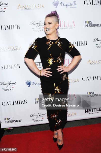 Kelly Osbourne hosts BELLA New York Spring Issue Cover Party at Bagatelle on April 24, 2017 in New York City.