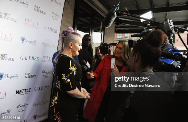 Kelly Osbourne hosts BELLA New York Spring Issue cover party at Bagatelle on April 24, 2017 in New York City.